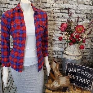 Hollister Flannel Button up